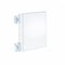Azar Displays Two-Sided Acrylic Sign Holder W/ Suction Cup Grippers 5.5"x8.5", PK10 106684 - alternate 1